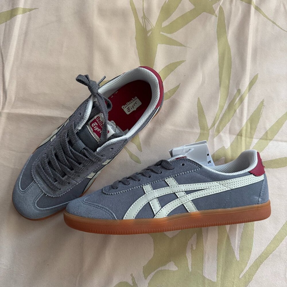 Onitsuka Tiger Mexico 66 Grey Suede Sneakers